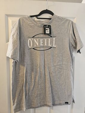 O'NEILL Gray Short Sleeve Logo Tee